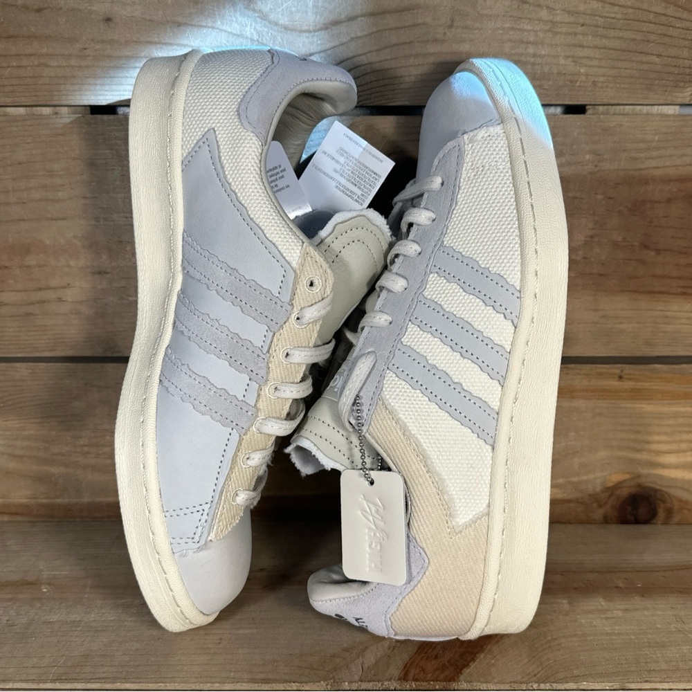 NEW Mens Multi-Size Adidas Campus x Highsnobiety “HIGHArt” Low Sneakers IG8171 - Picture 6 of 11